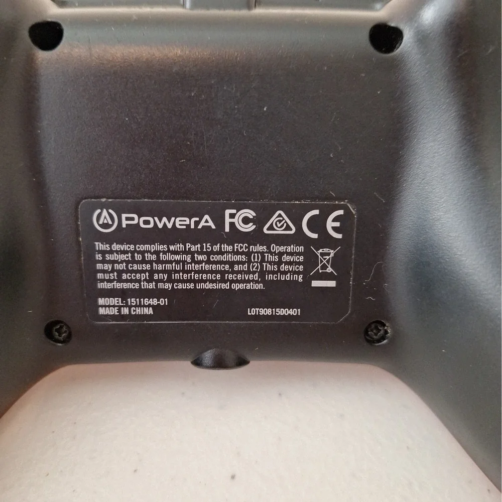 Power A Controller 1511648-01 Red Wired Xbox One Controller No Cable UNTESTED